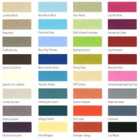 Room Paint Color Chart