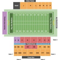 Roy Kidd Stadium Seating Chart