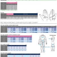 Rs Taichi Drymaster Size Chart