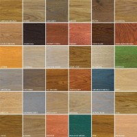 Rubio Monocoat Color Chart