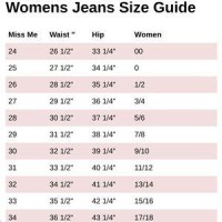 Rue21 Pants Size Chart