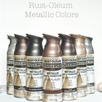 Rustoleum Metallic Spray Paint Color Chart