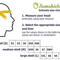 Samshield Premium Helmet Size Chart