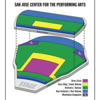 San Jose Improv Seating Chart