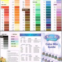 Satin Ice Fondant Coverage Chart