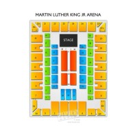 Savannah Civic Center Martin Luther King Arena Seating Chart