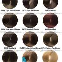 Schwarzkopf Demi Permanent Hair Color Chart