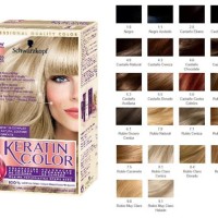 Schwarzkopf Keratin Color Anti Age Hair Chart