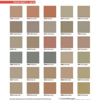 Scofield Integral Concrete Color Chart