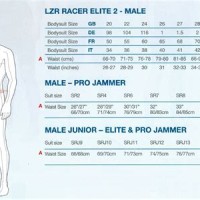 Sdo Lzr Elite 2 Size Chart