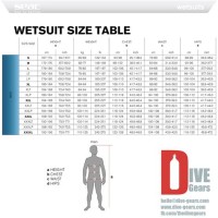 Seac Wetsuit Boots Size Chart