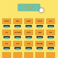 Seating Chart Template Teacher