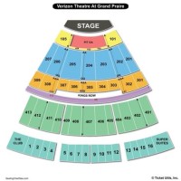 Seating Chart Verizon Theatre Grand Prairie