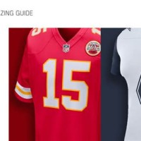 Seattle Seahawks Jersey Size Chart