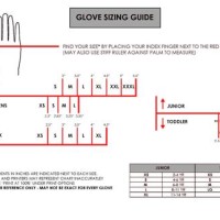 Seirus Glove Size Chart