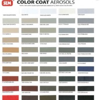 Sem Interior Paint Color Chart