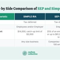 Sep Vs Simple Ira Parison Charter