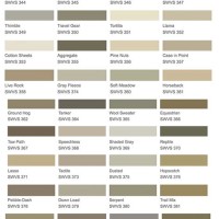 Sherwin Williams Vinyl Safe Color Chart