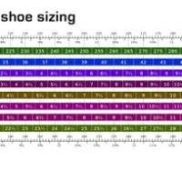 Shimano Men S Cycling Shoes Size Chart