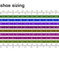 Shimano Mtb Shoe Size Chart