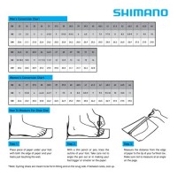 Shimano Shoe Size Chart