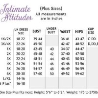 Shirley Of Hollywood Plus Size Chart