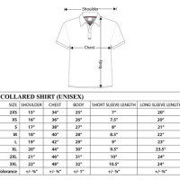 Shirt Size Chart Uk To India