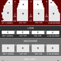 Shn Orpheum Theatre Seating Chart Hamilton