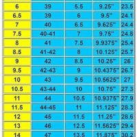 Shoe Size Chart India Male