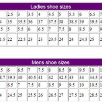 Shoe Size Chart Us Vs Brazil