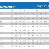 Shoe Width Size Chart Brooks