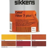 Sikkens Cetol Filter 7 Plus Colour Chart