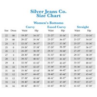 Silver Jeans Women S Sizing Chart