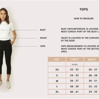 Size Chart Clothes