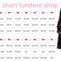 Size Chart For Women S Coats