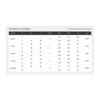 Slinky Brand Size Chart