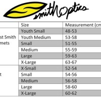 Smith Holt Helmet Size Chart