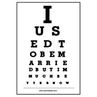 Snellen Eye Chart Printable A4