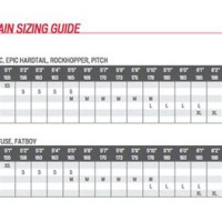 Specialized Bike Size Chart 2019