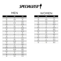 Specialized Mountain Bike Sizing Chart 2016