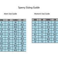 Sperry Top Sider Size Chart