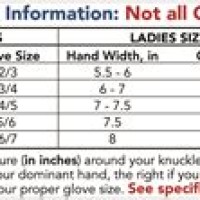 Ssg Glove Size Chart