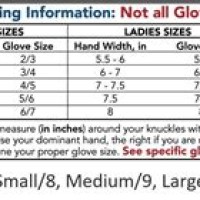 Ssg Riding Gloves Size Chart