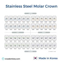 Stainless Steel Crown Size Chart