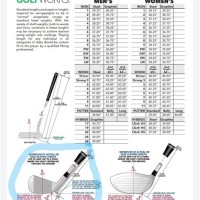 Standard Club Length Chart