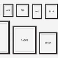 Standard Picture Frame Sizes Chart