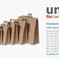 Standard Size Paper Bag Chart