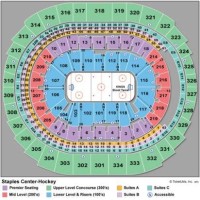 Staple Center Hockey Seating Chart