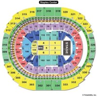 Staples Center Concert Virtual Seating Chart