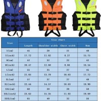 Stearns Life Jacket Size Chart